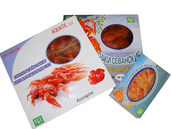 Раки в ассортименте в Новочеркасске