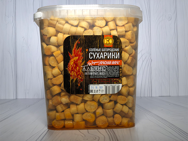 Сухарики с красной икрой в Новочеркасске