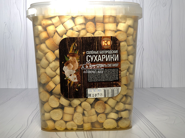 Сухарики с грибами и сметаной в Новочеркасске