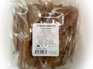 Японские снеки и крекеры: Минтай спинка широкая (МиЛара)