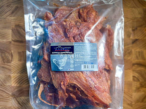 Мясо (АЛЬЯНС) вяленое курица 500гр "С халапеньо" в Новочеркасске