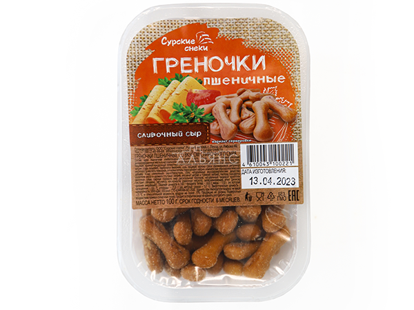 Сурские (ПШЕНИЧНЫЕ) Сливочный сыр (100 гр) в Новочеркасске