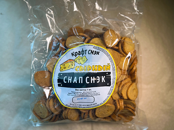 Снапсы ПШЕНИЧНЫЕ "Сыр" в Новочеркасске