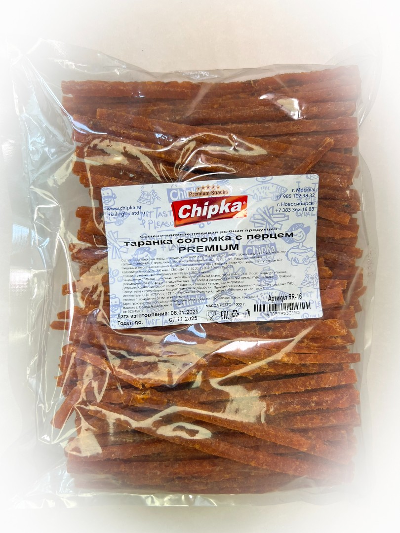Таранка с перцем (соломка) (Chipka ПРЕМИУМ) в Новочеркасске
