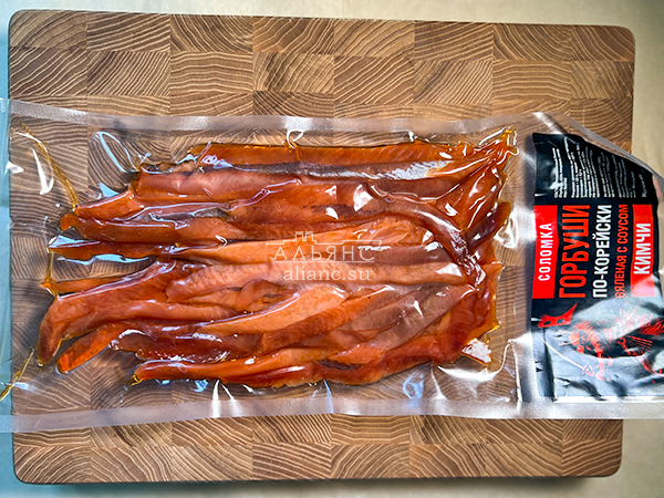 Горбуша соломка по-корейски в Новочеркасске