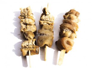 Карась холодного копчения: Шашлычок из щуки холодного копчения