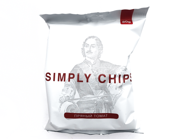 Картофельные чипсы "Simple chips" Пряный томат 80 гр. в Новочеркасске