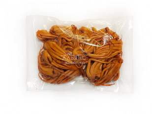 Сиг вяленый: Кальмар щупальца (мелкие) холодного копчения